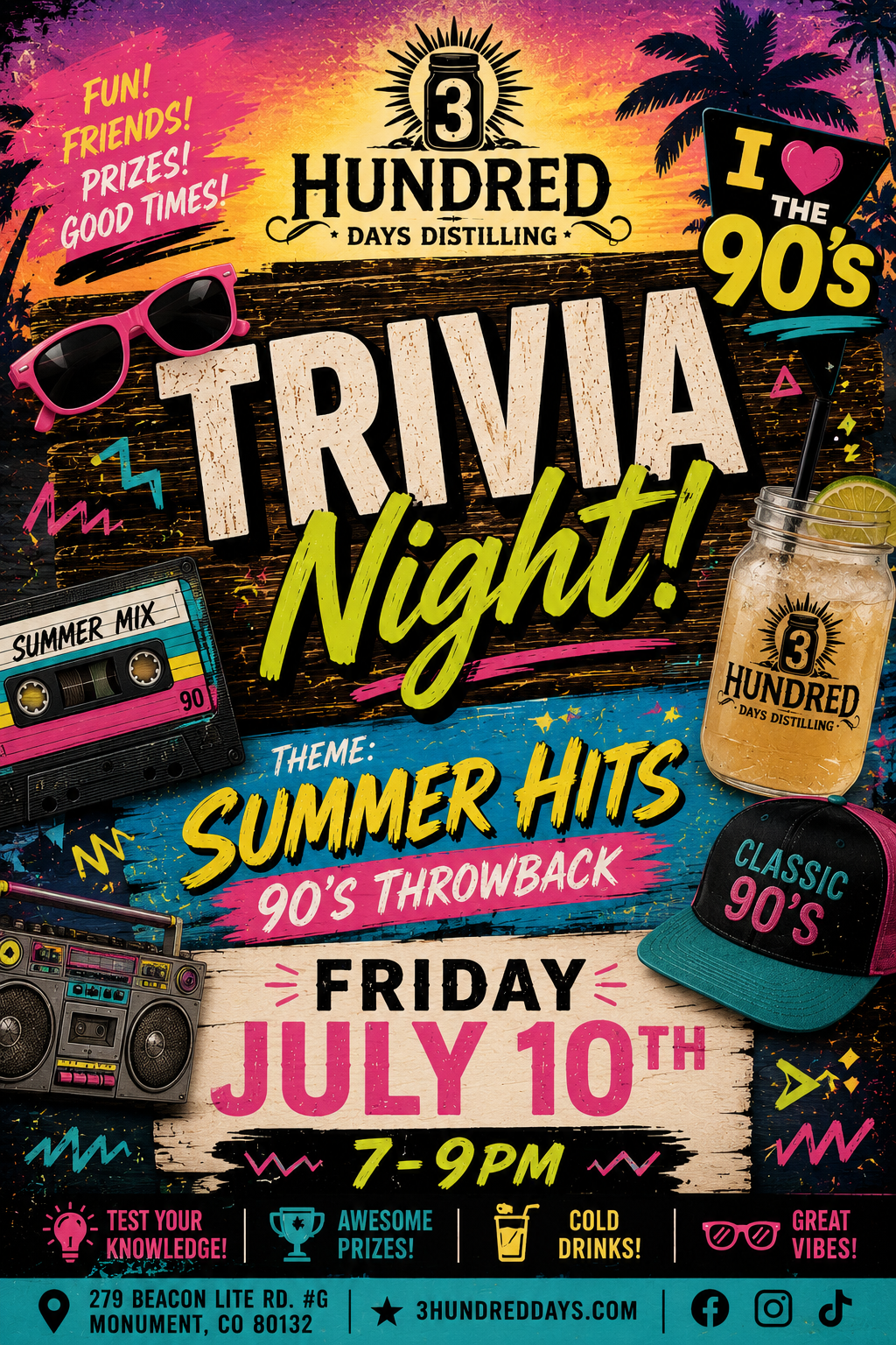 Trivia Night- Summer Hits 90's Throwback