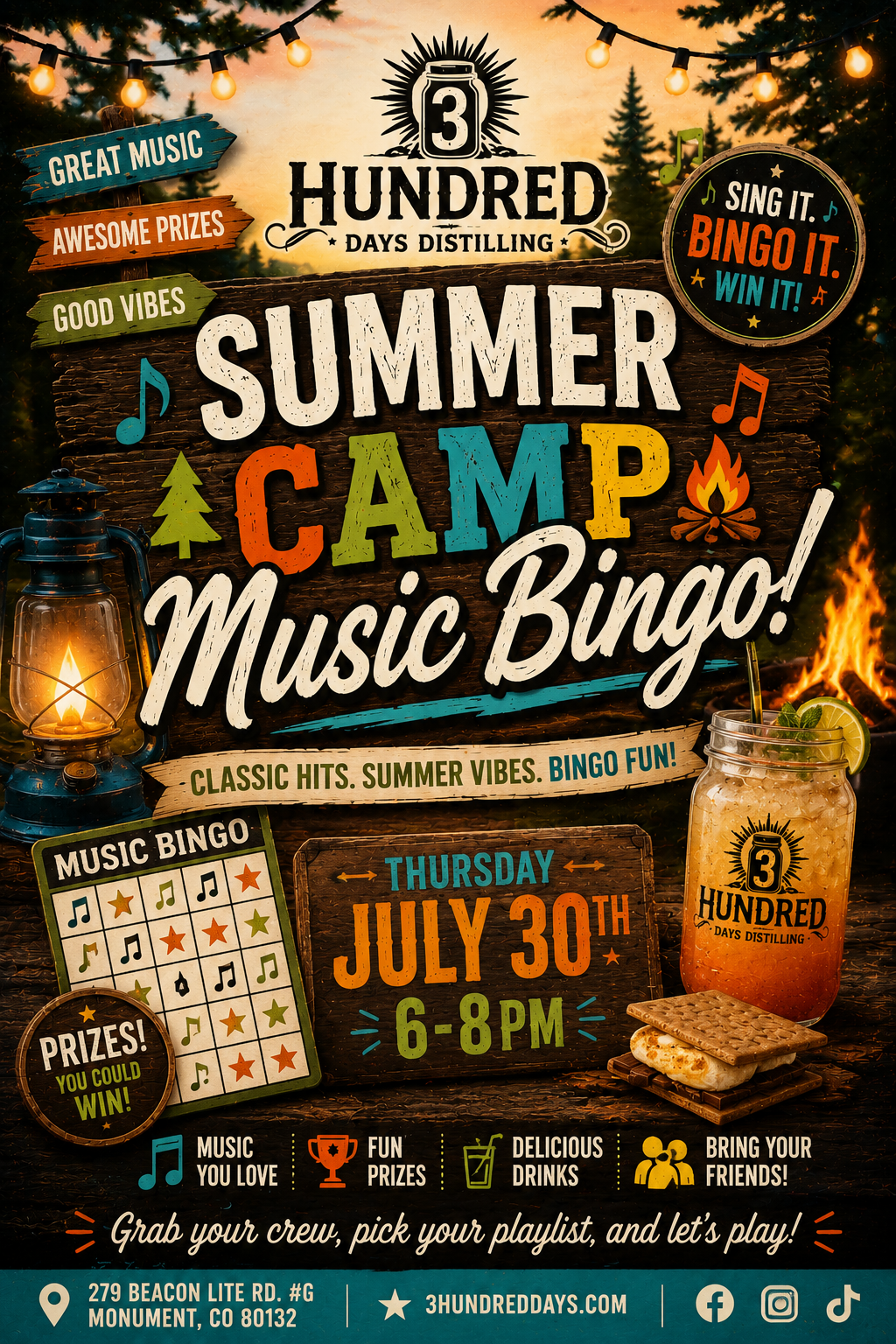 Music Bingo- 