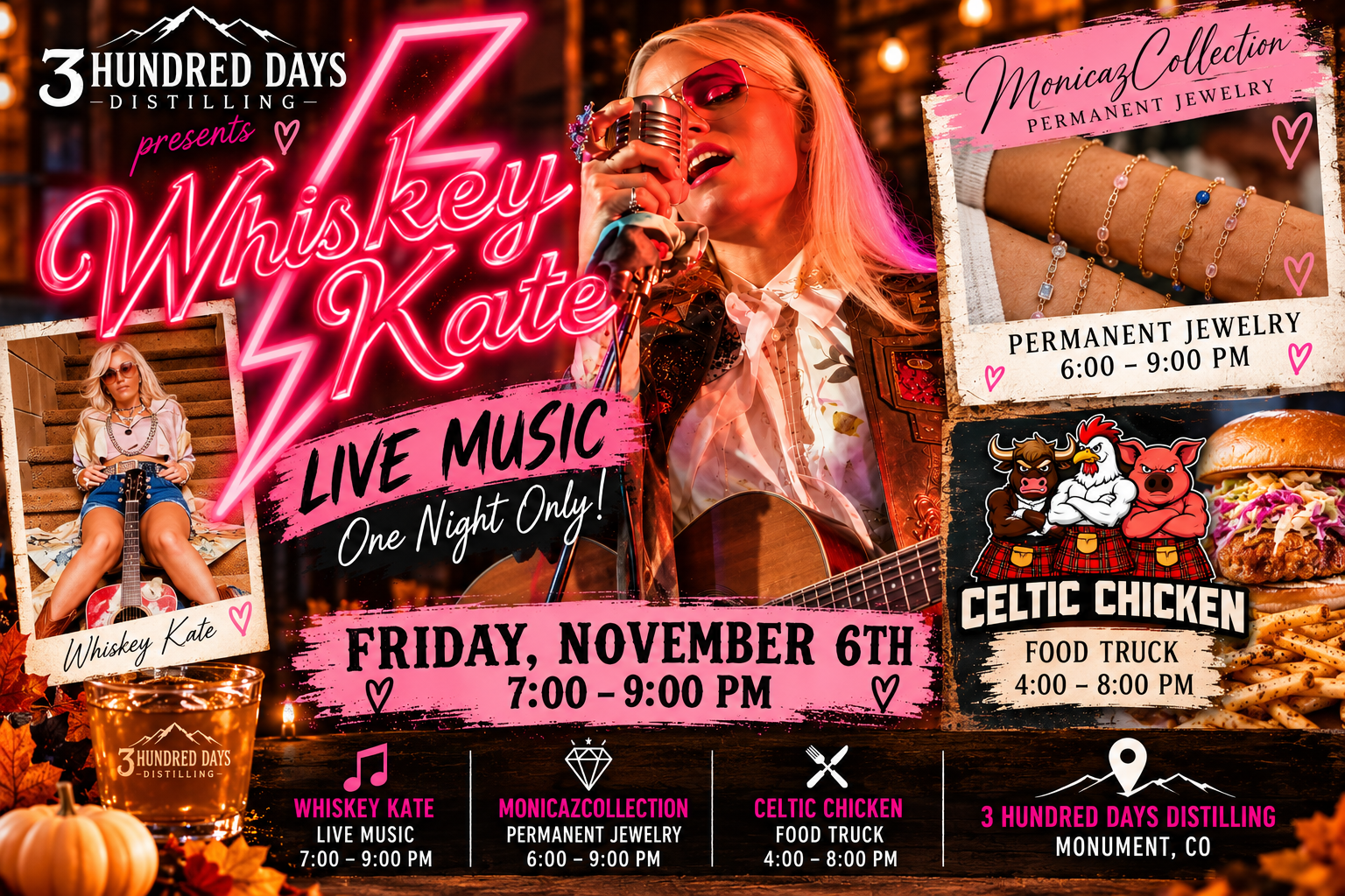 She's Back, Y'all! Whiskey Kate Returns for ONE NIGHT ONLY!