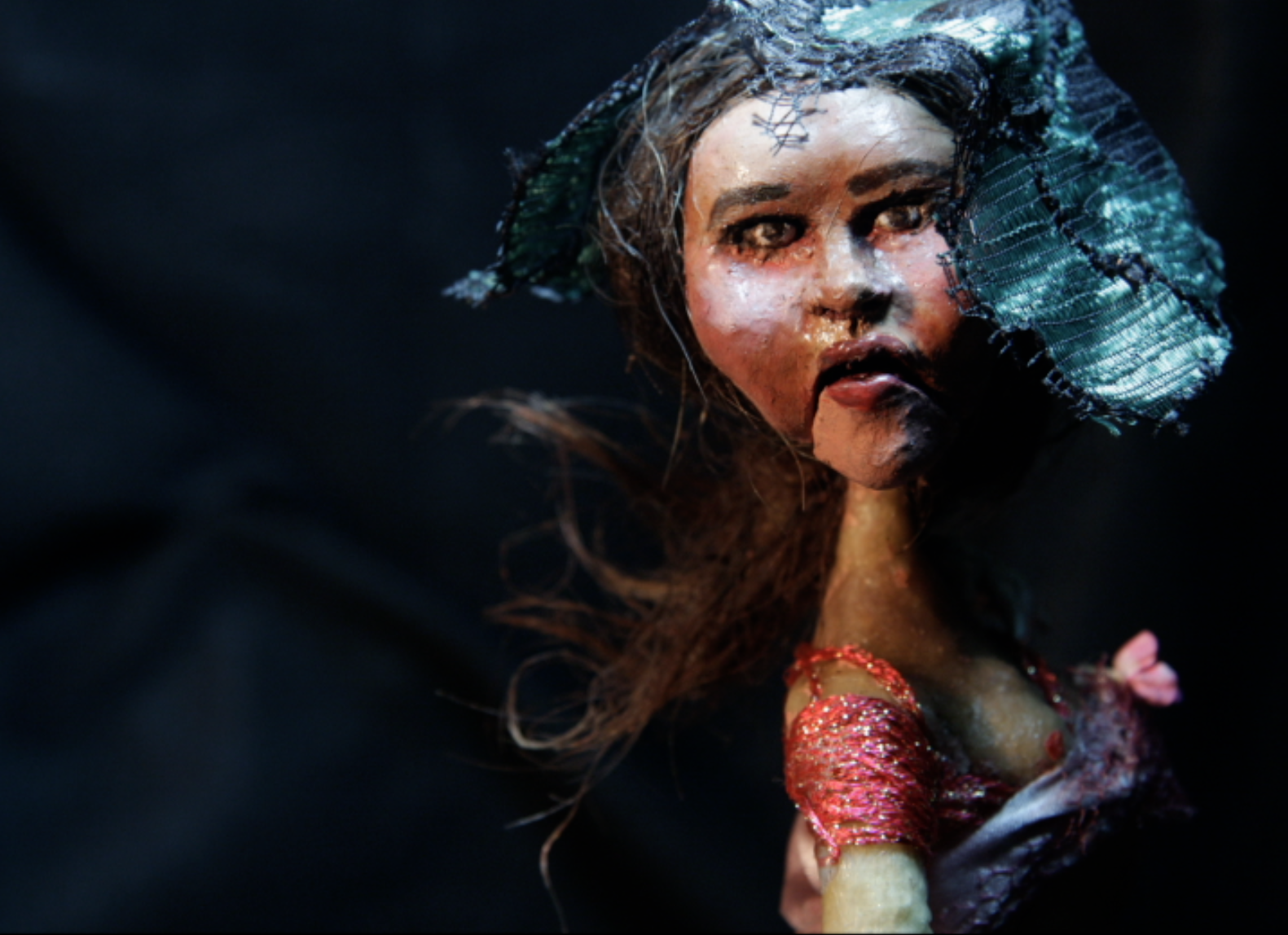 Puppet With Veil