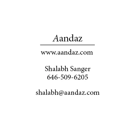 Aandaz Shalabh Sanger Business Card Back .jpg