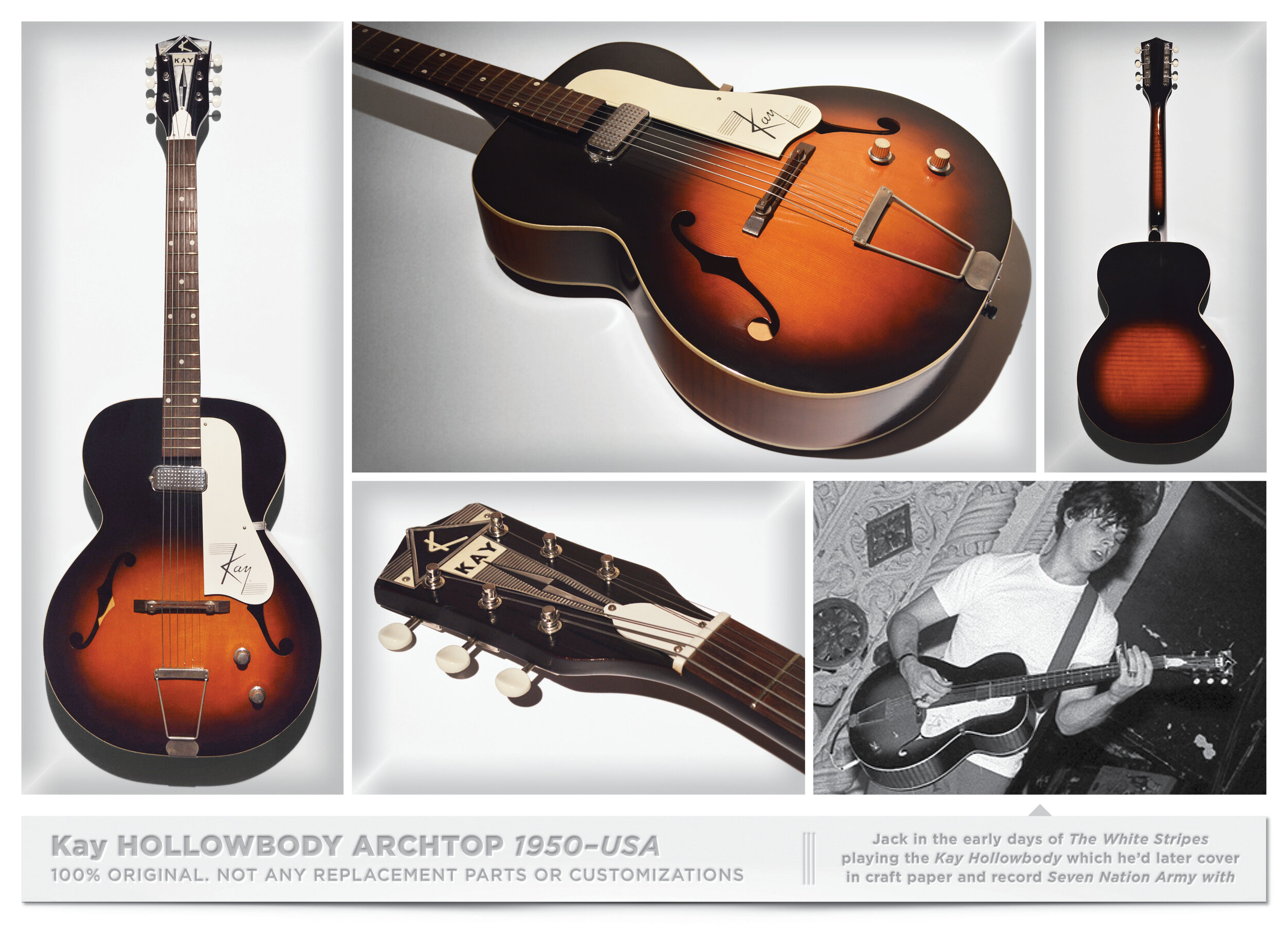 3 Kay HOLLOWBODY ARCHTOP 1950–USA THE JACK WHITE GUITAR COLLECTION FINAL LAYOUT3.jpg