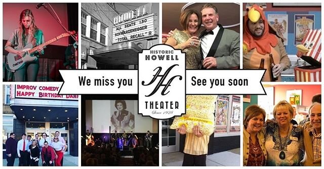 We reached our goal! The Historic Howell Theater would like to thank everyone for their support in the patronicity.com/hht MEDC challenge match grant. As promised, we will be offering a series of free community movies once the HHT reopens in July. Lo