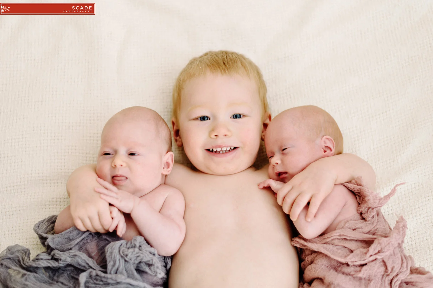 Twin Newborn Photography Edmonton - Lily and Sophie