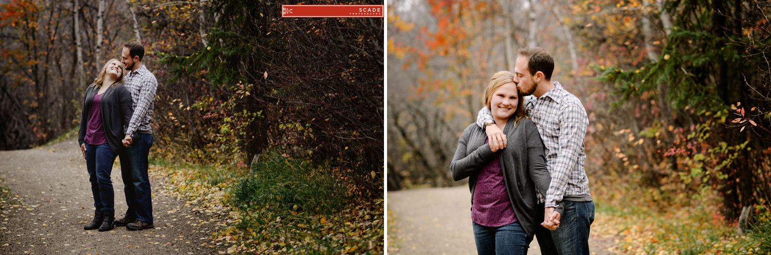 Fall Engagement Photography