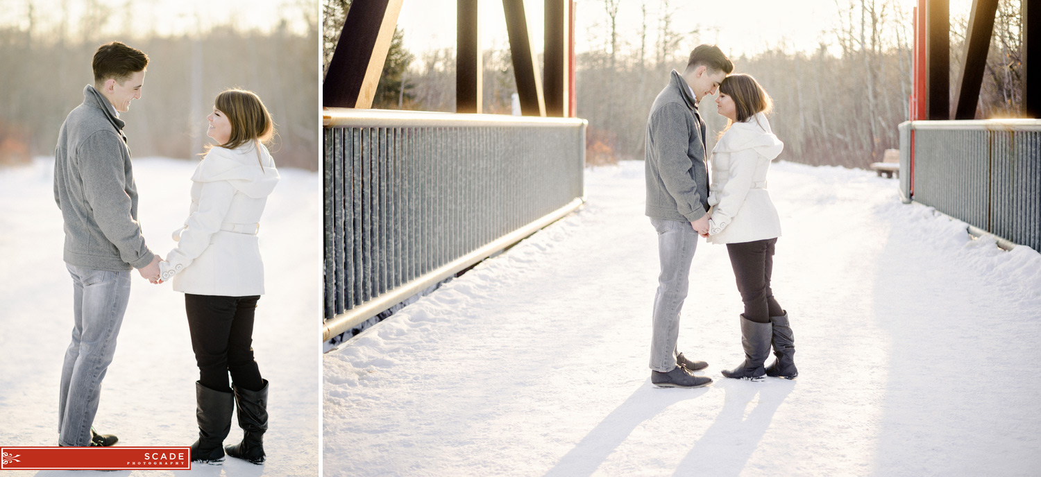 Winter Engagement Photography