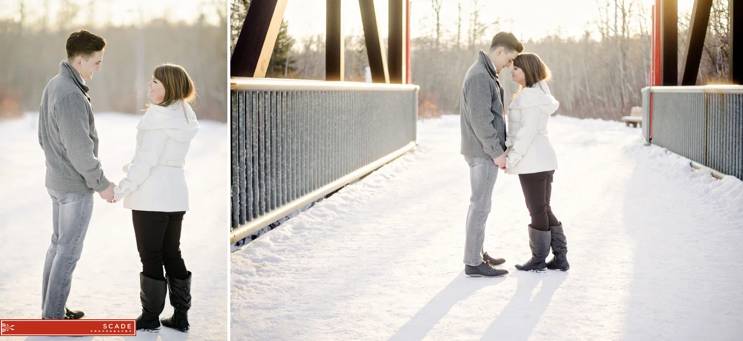 Winter Engagement Photography