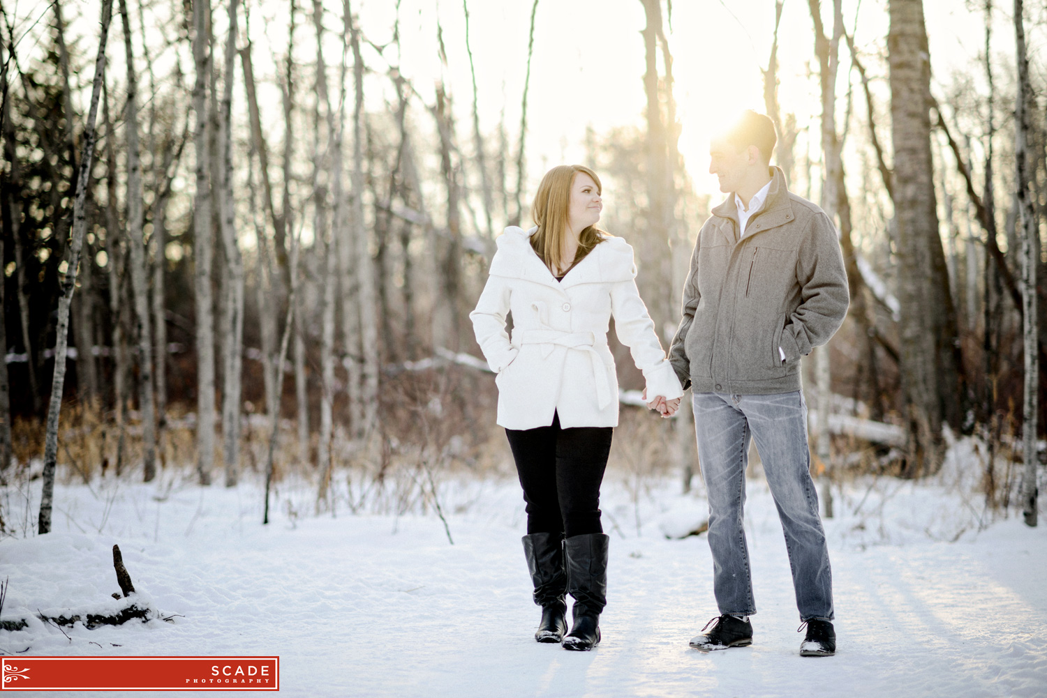 Winter Engagement Photography