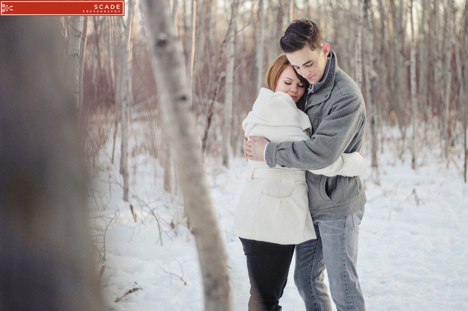 Winter Engagement Photography