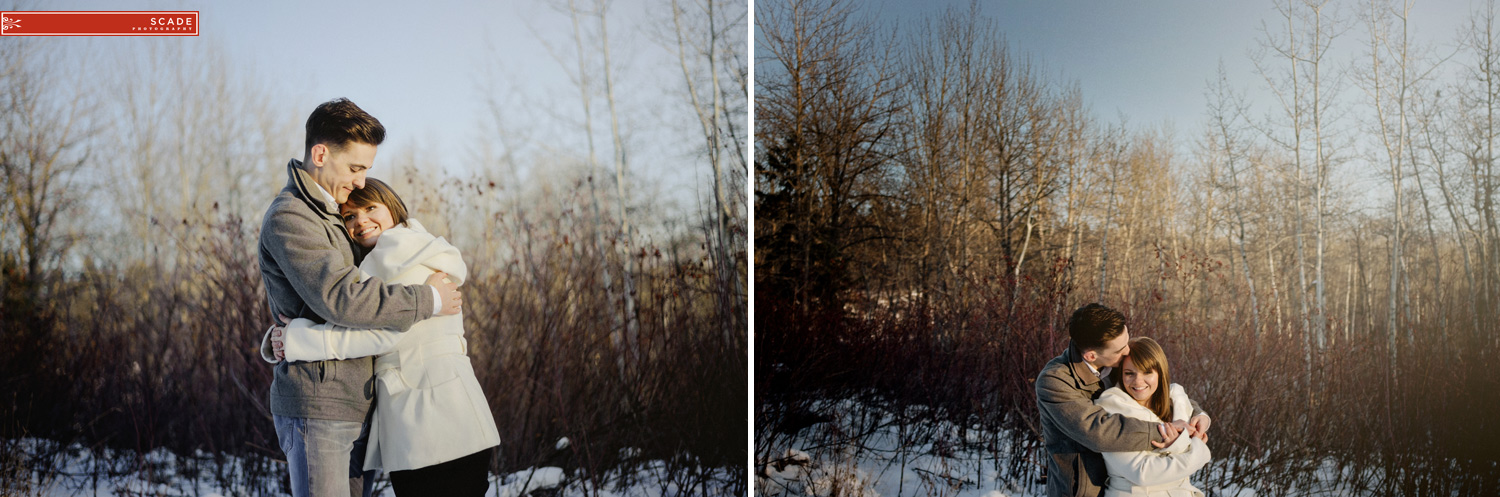 Winter Engagement Photography