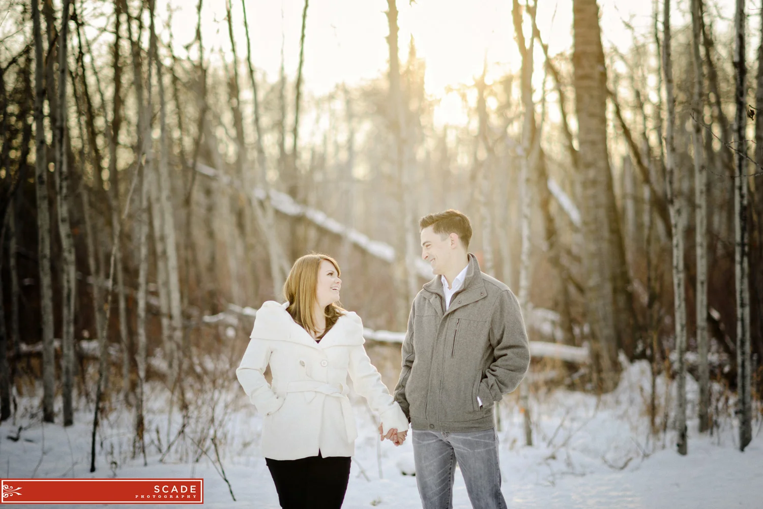 Winter Engagement Photography