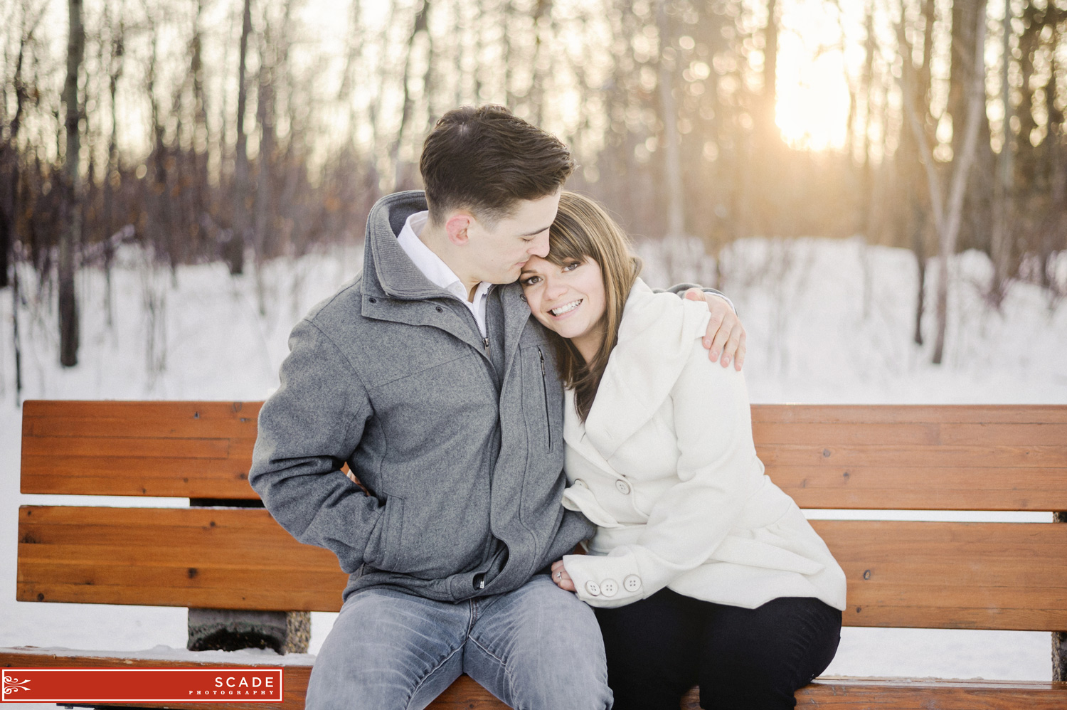 Winter Engagement Photography