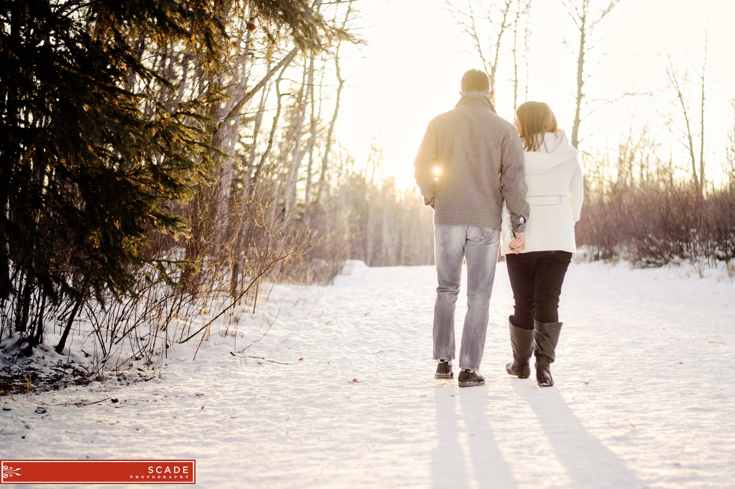 Winter Engagement Photography