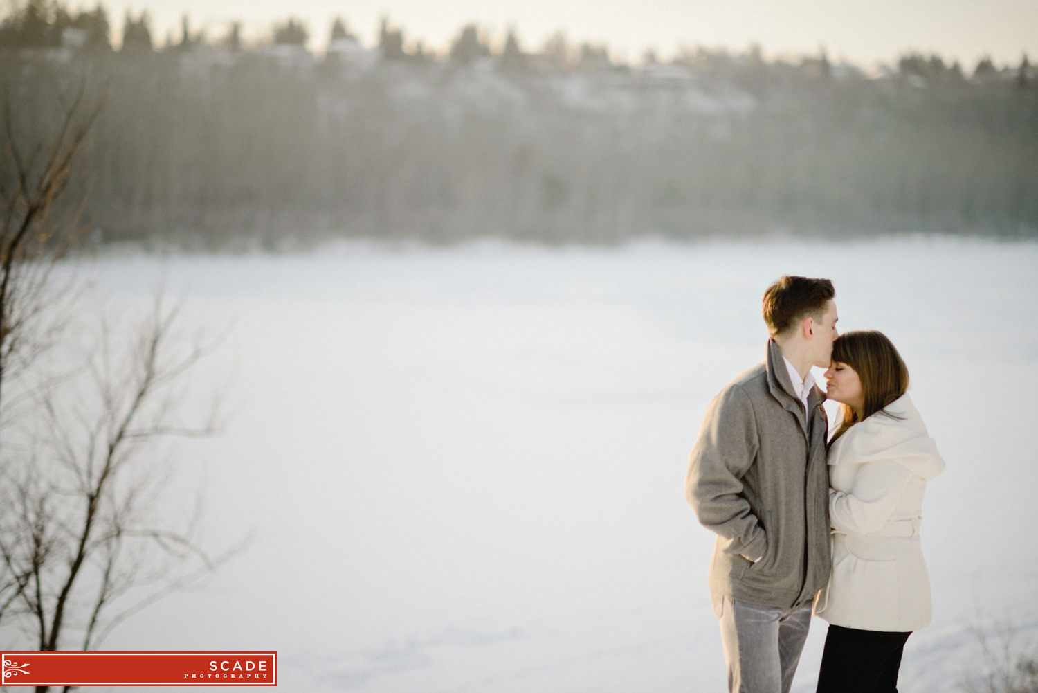 Winter Engagement Photography