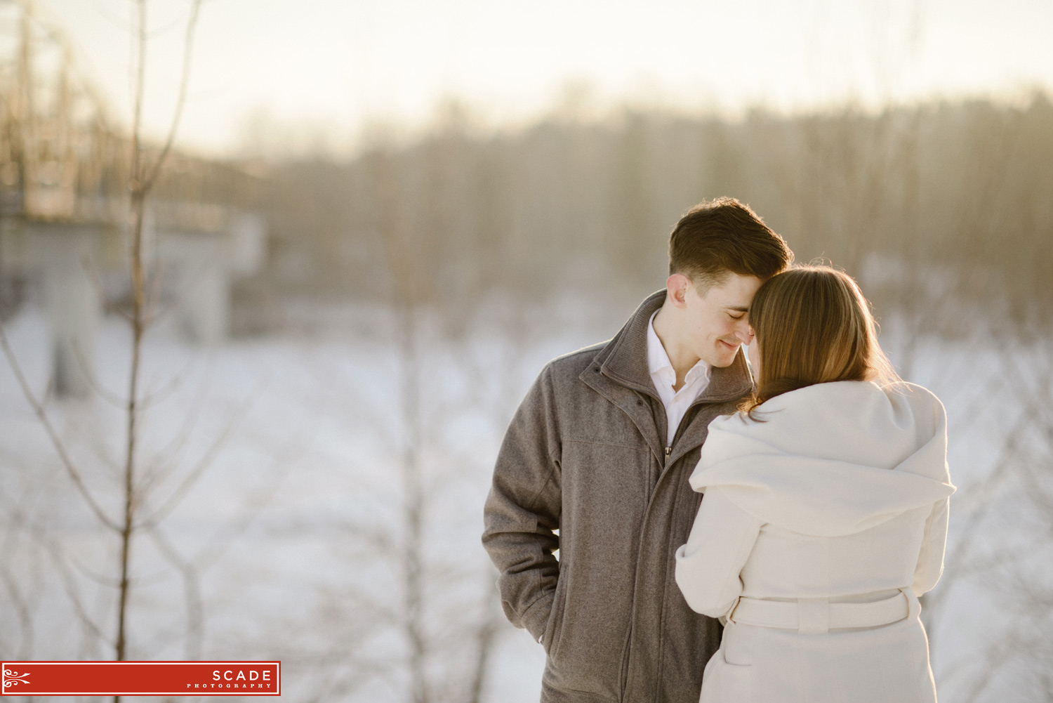 Winter Engagement Photography