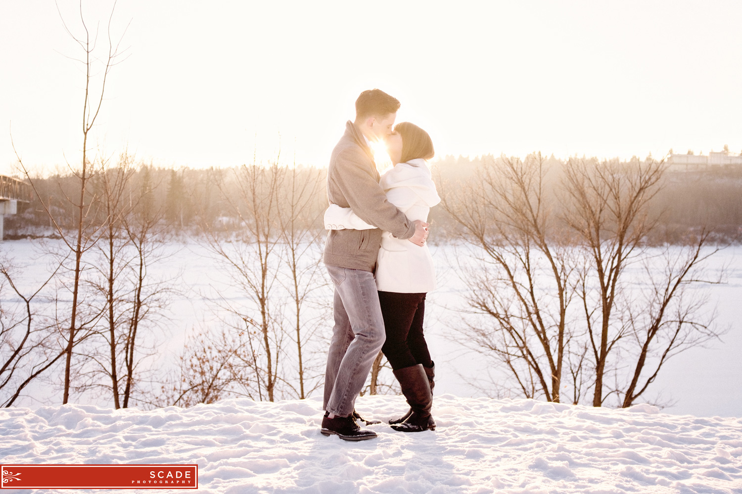 Winter Engagement Photography