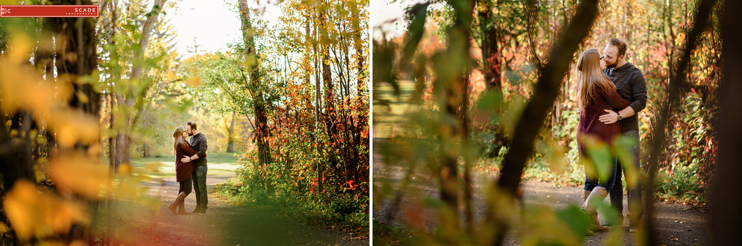 Edmonton Fall Engagement Photography