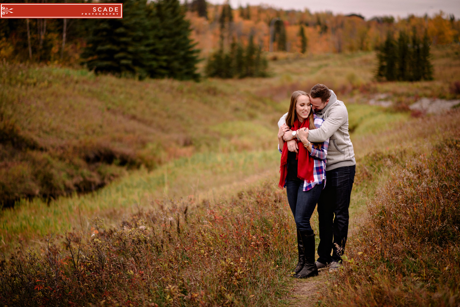 Edmonton Fall Engagement Photography