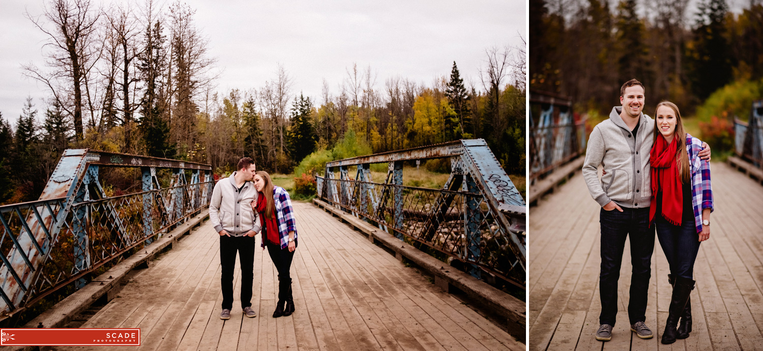 Edmonton Fall Engagement Photography