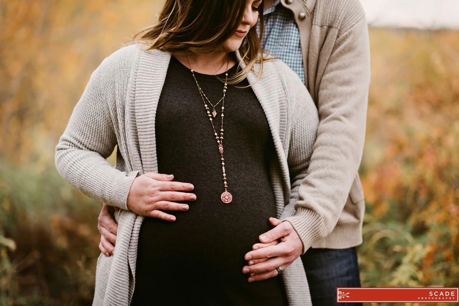 Fall maternity photography edmonton
