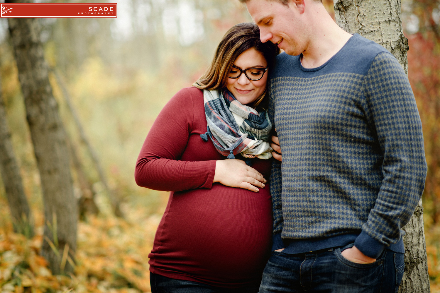 Fall maternity photography edmonton