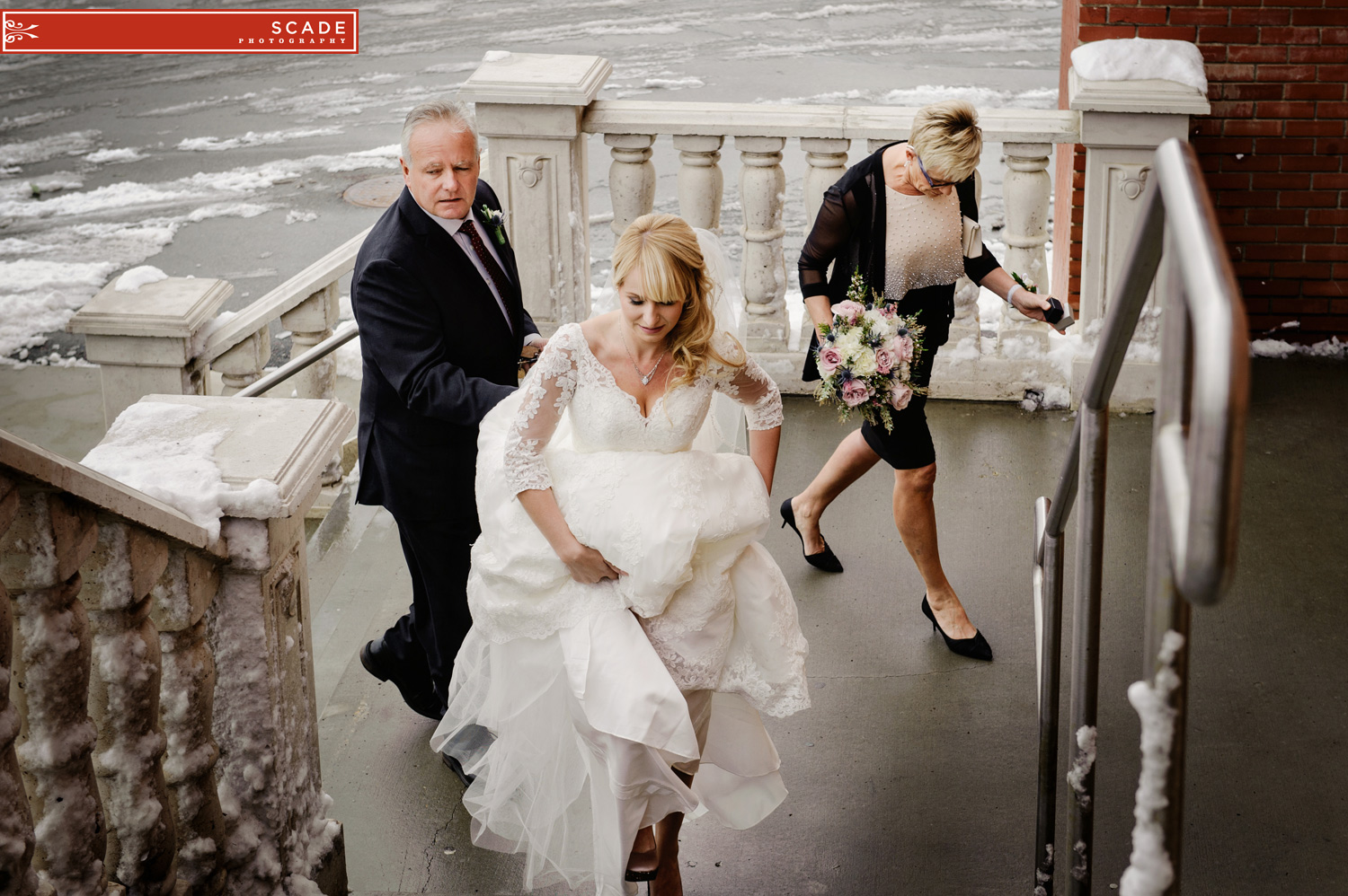 St. Albert Winter Wedding Photography