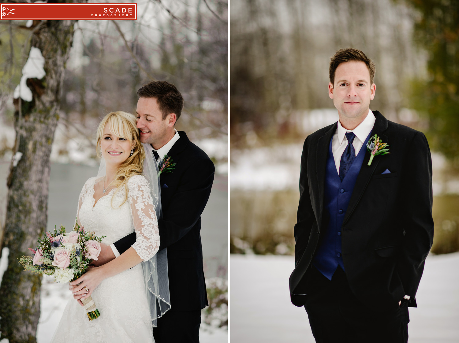 St. Albert Winter Wedding Photography