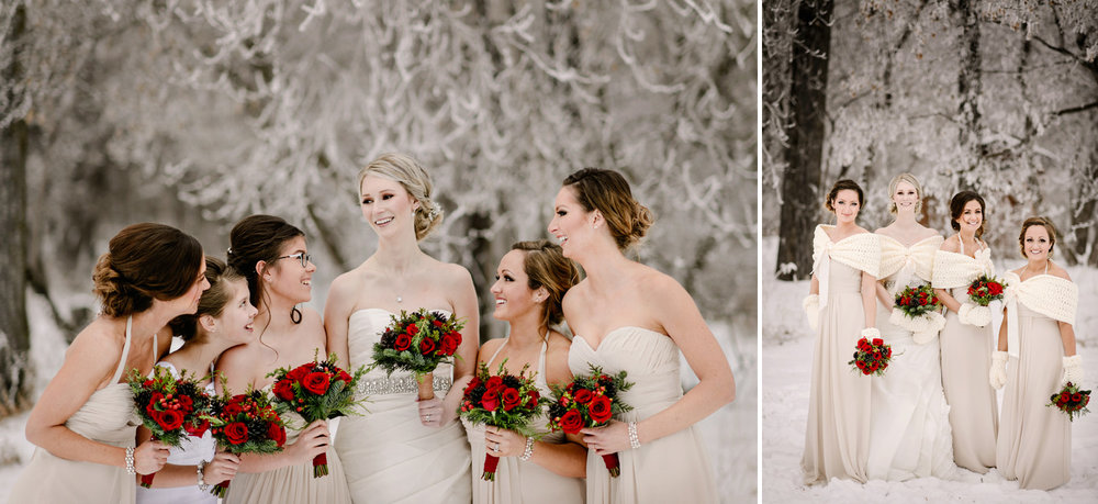 Edmonton Winter Wedding Photography