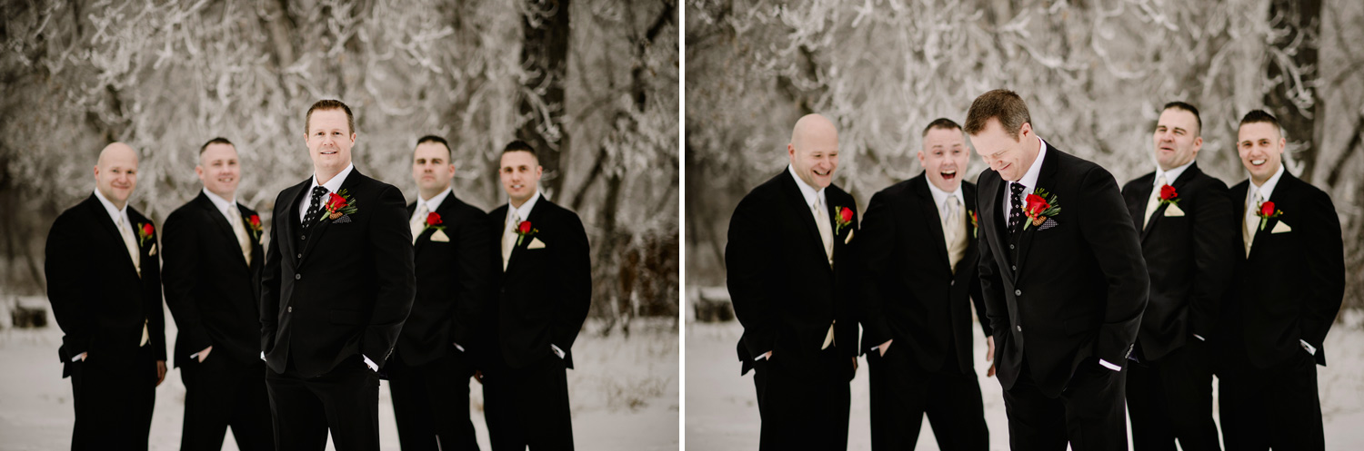 Edmonton Winter Wedding Photography