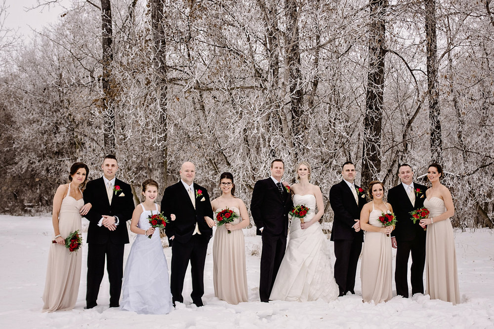 Edmonton Winter Wedding Photography