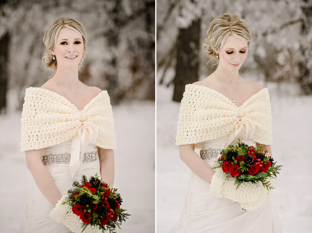 Edmonton Winter Wedding Photography