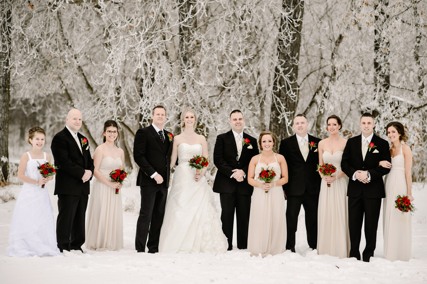 Edmonton Winter Wedding Photography