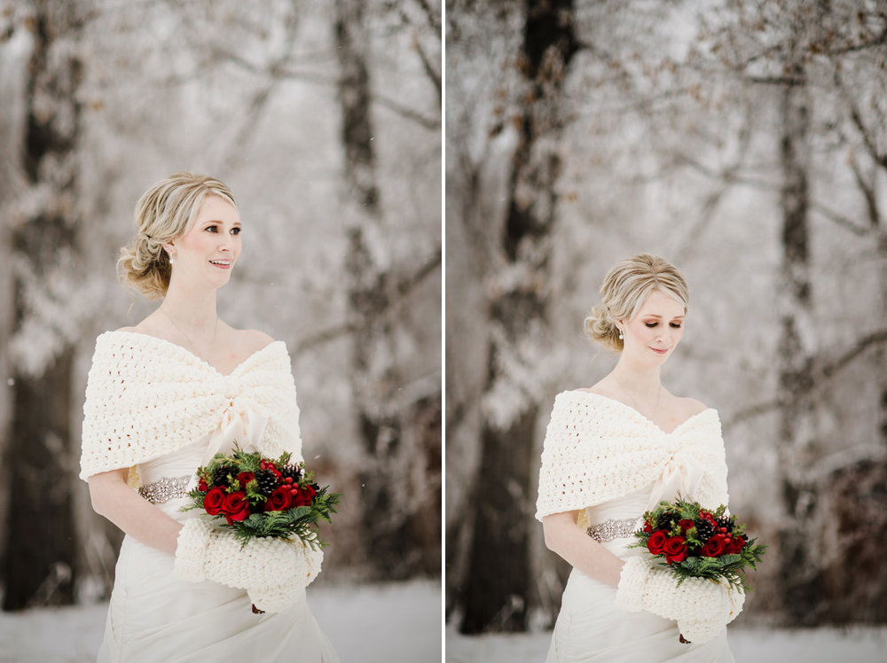 Edmonton Winter Wedding Photography