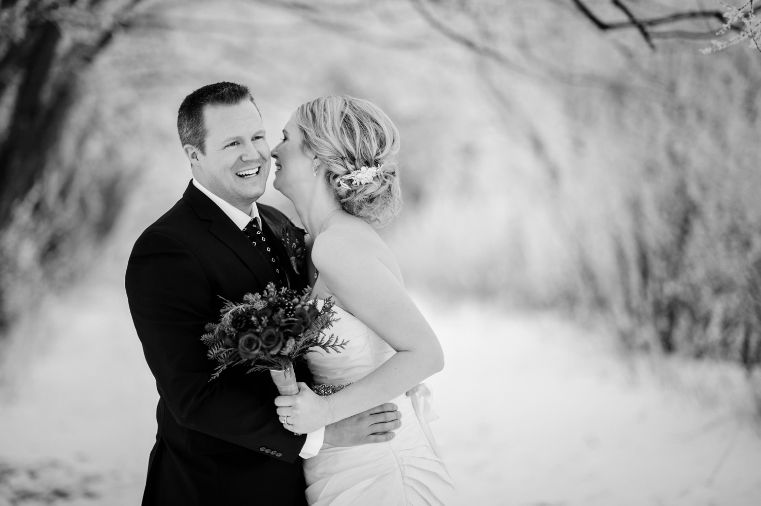 Edmonton Winter Wedding Photography