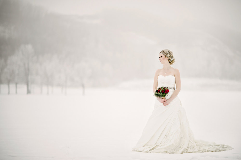 Edmonton Winter Wedding Photography