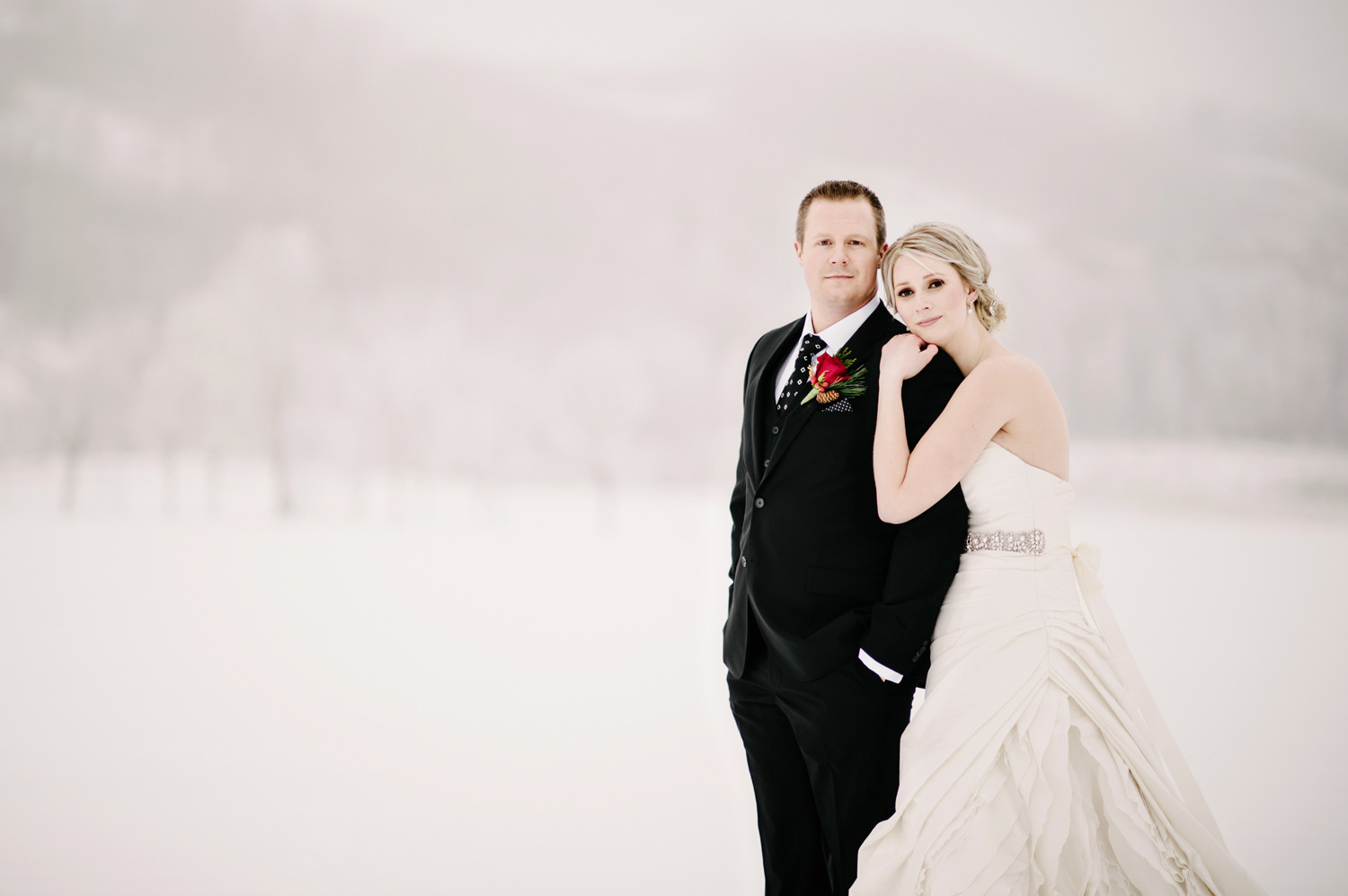 Edmonton Winter Wedding Photography