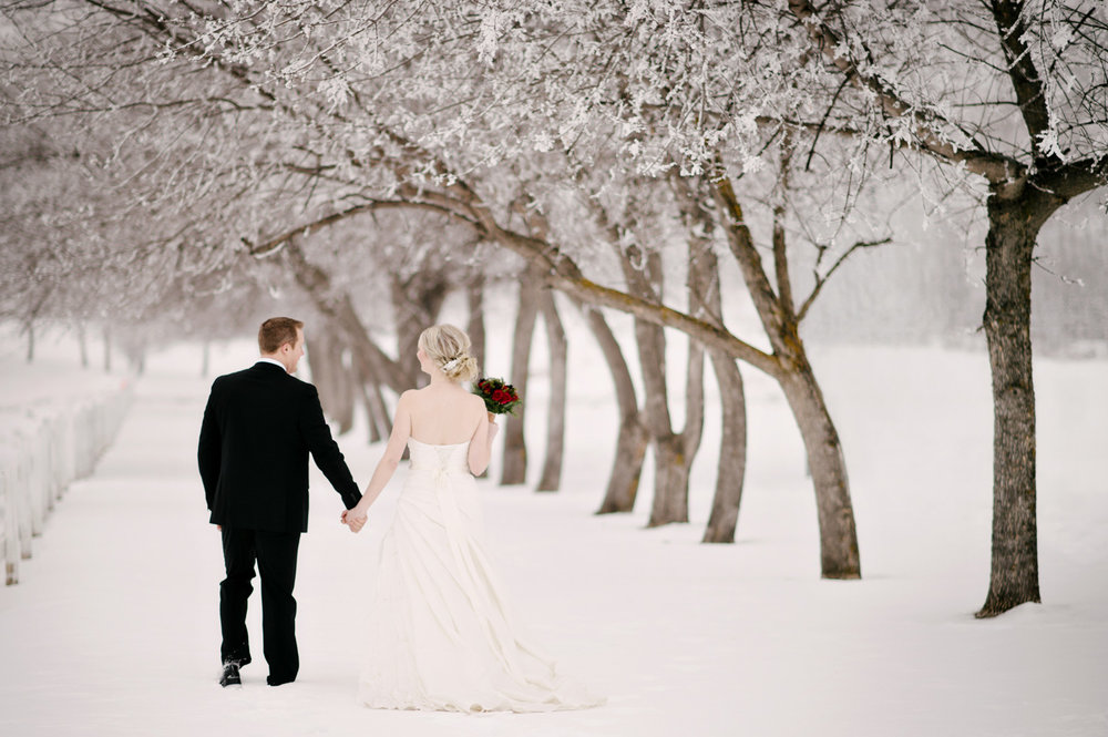 Edmonton Winter Wedding Photography