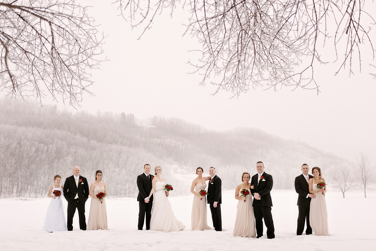 Edmonton Winter Wedding Photography