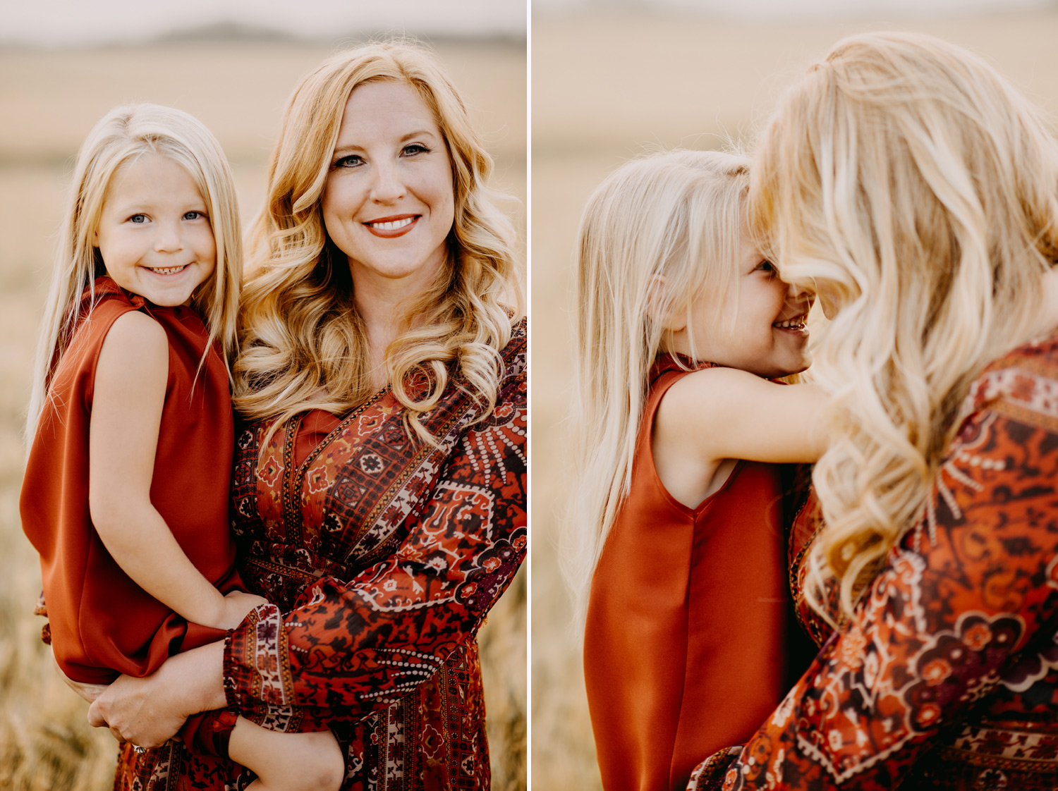 Fall-Farm-Wheat Field-Family Portraits