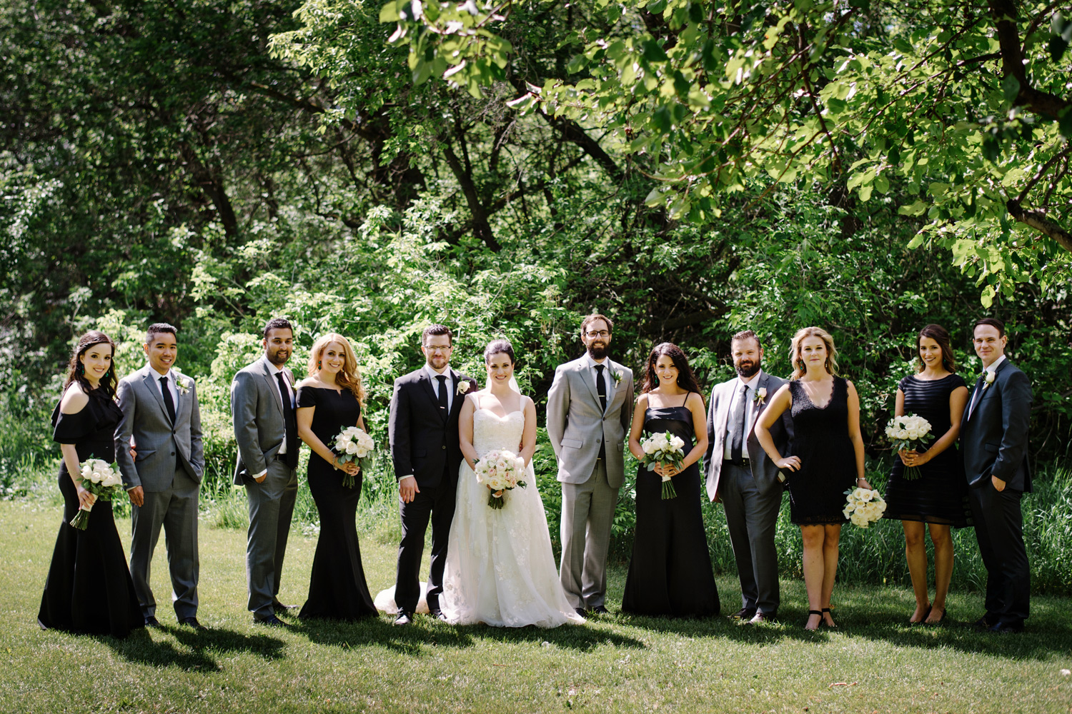 Edmonton River Valley Wedding - Amie and Alex -