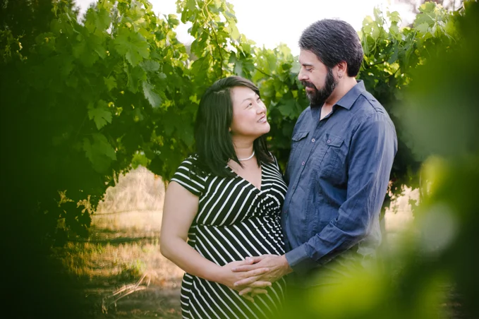Han and Roberto's St. Helena Maternity Session