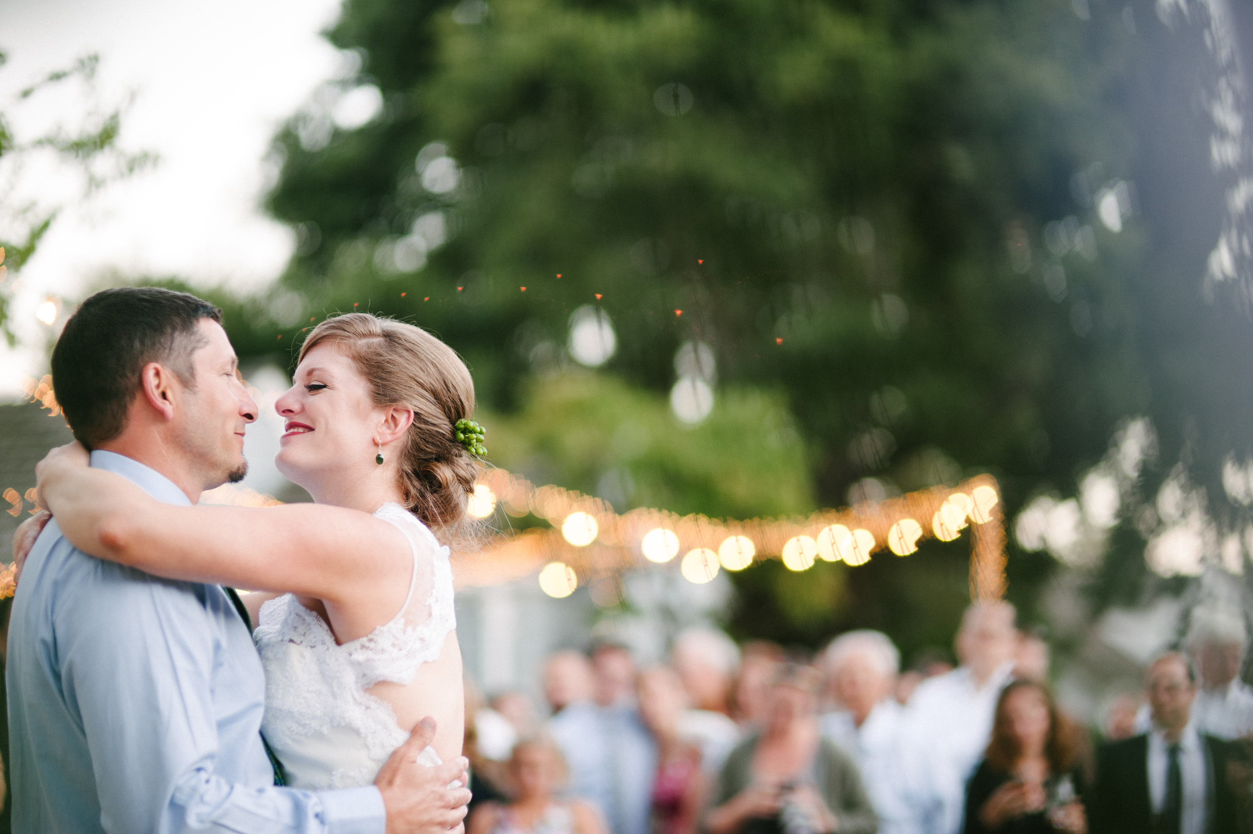 Meaghan and Mike in A Menlo Park Yard