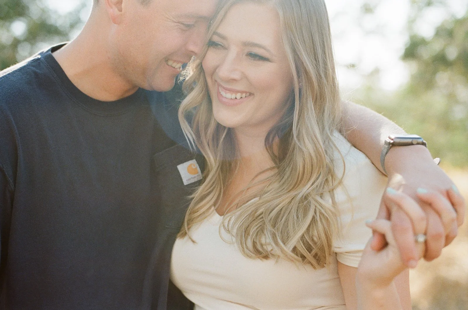 Amanda and Jack's Martinez Engagement Session on Film