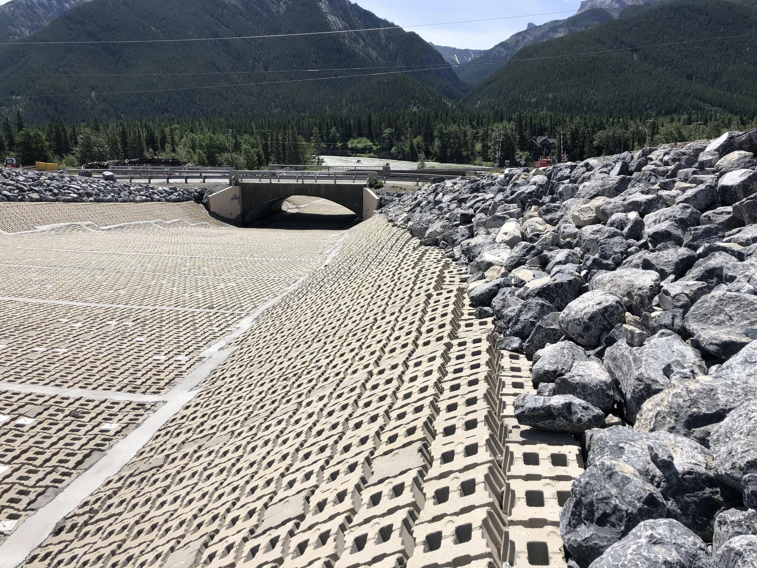 River flood mitigation
