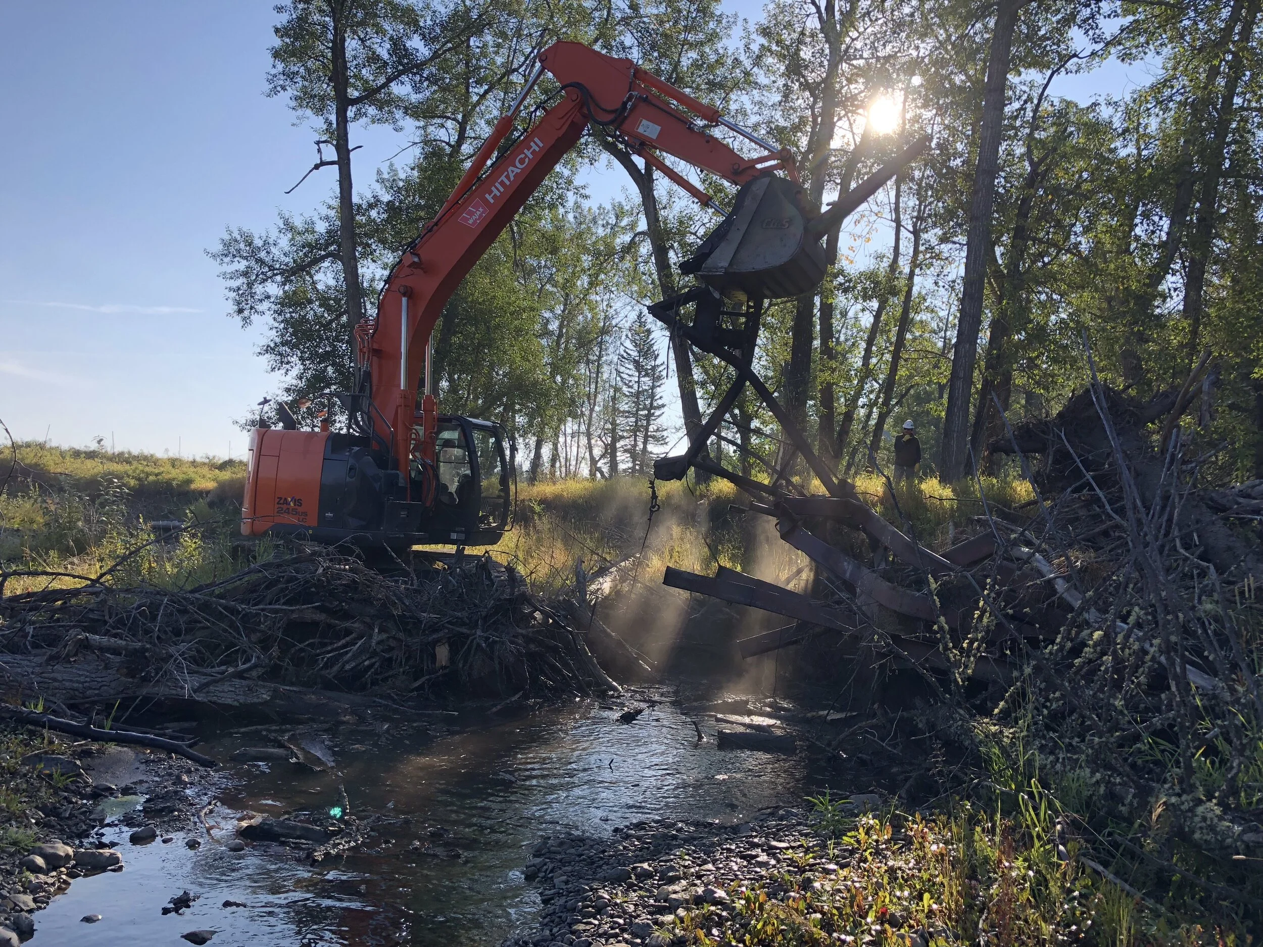 Threepoint Creek Fish Habitat Restoration Project