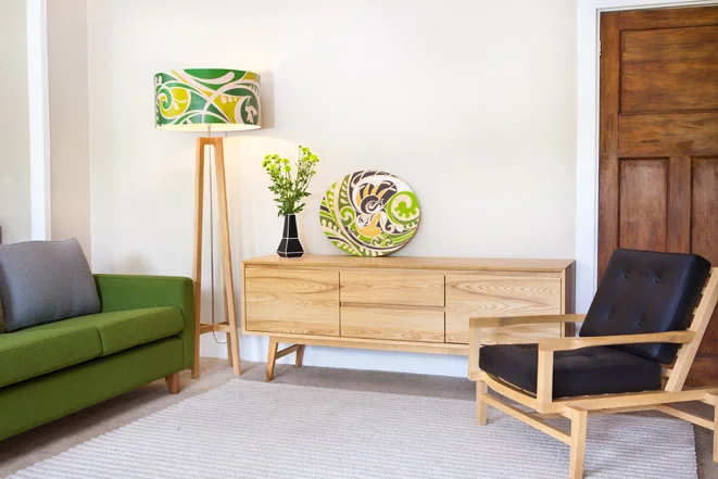 Drift Rug in Retro Style