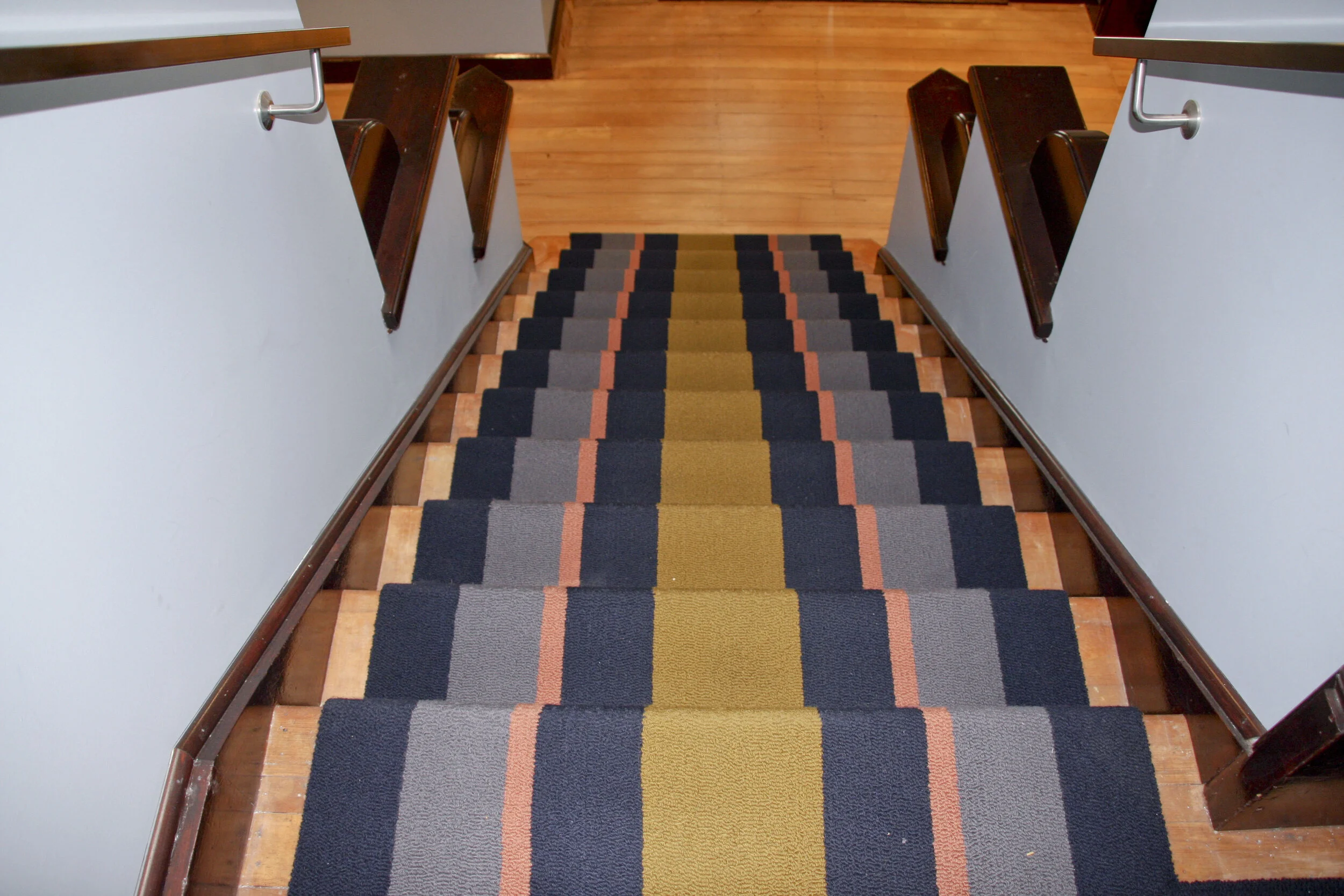 CRONZ Art Deco Carpet Runner_Heritage Building_Custom Stair Carpet_Commercial gallery2.JPG