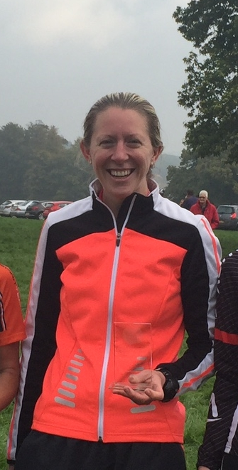 First woman by 4 minutes, Chilham Castle Sprint Duathlon champion and new course record holder. Photo courtesy of Tri Spirits Events
