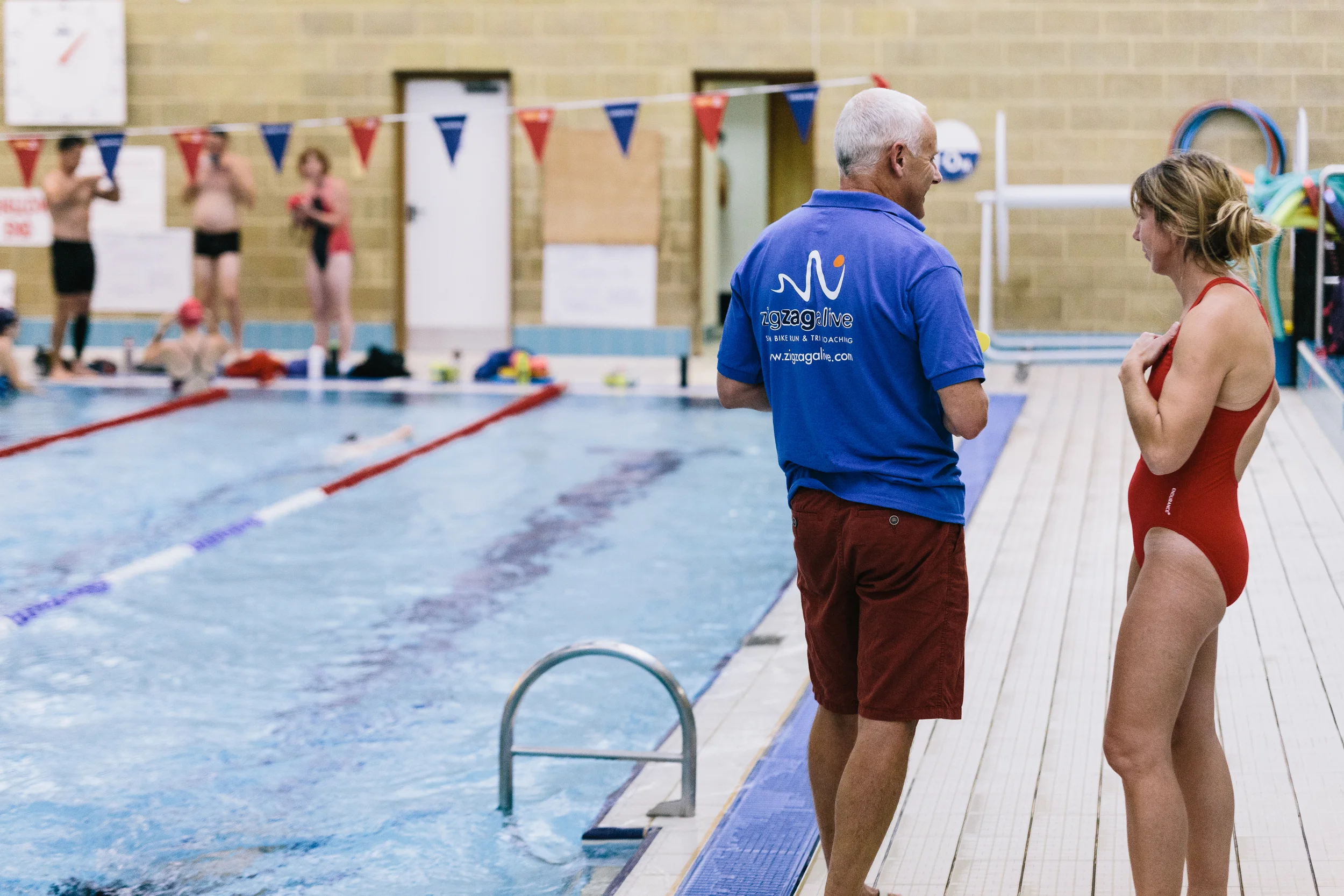 Wednesday evening, Christs Hospital and another swim session getting underway