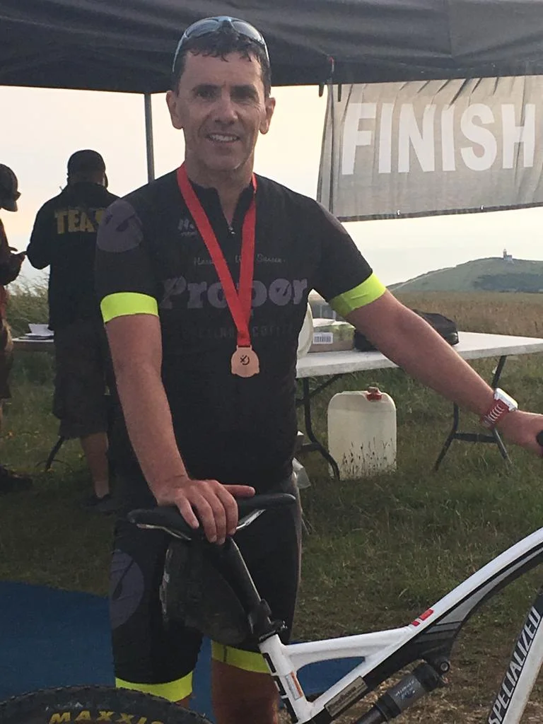 … and 100 miles later at Eastbourne